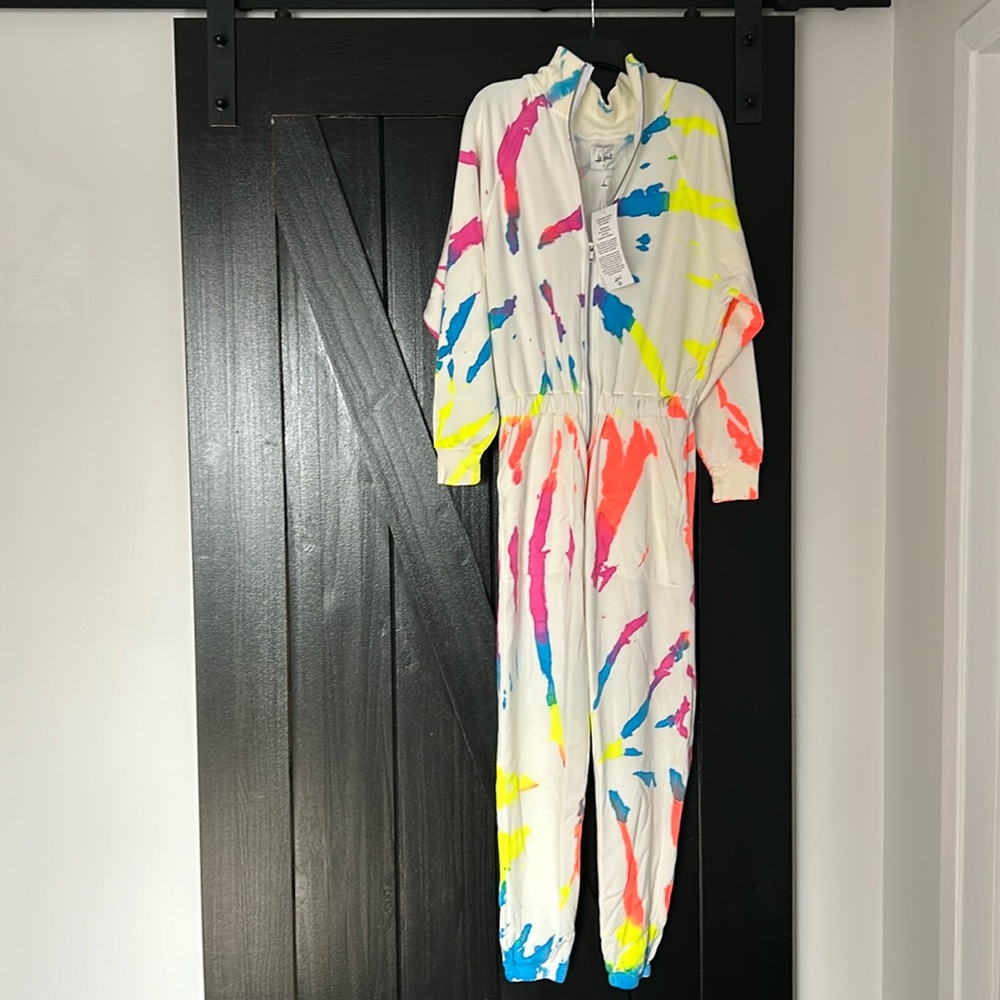 Lezat tie dye jumpsuit